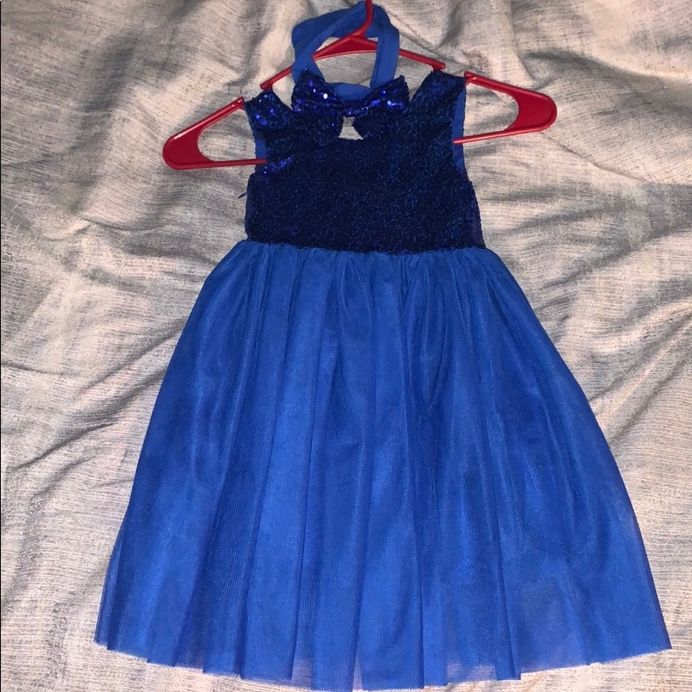 Blue sparkle dress